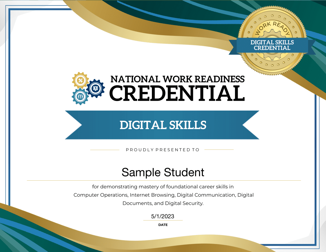 Image of the NWRC Digital Skills Credential